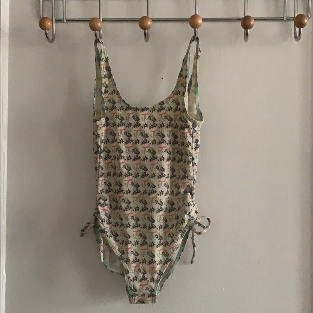 Monoprix Flamingo Bathing Suit